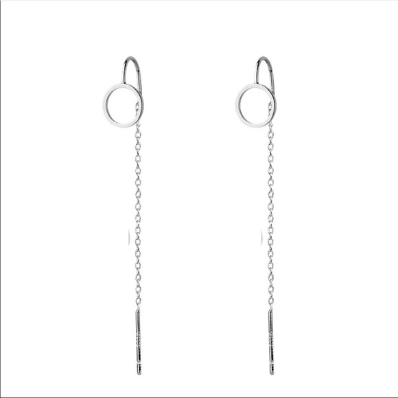 • Talaya • Circle Earring Threaders - Picture 2 of 4